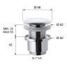 Смеситель для раковины Remer Dream D10L Хром латунь
