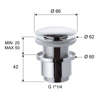 Смеситель для раковины Remer Dream D10L Хром латунь
