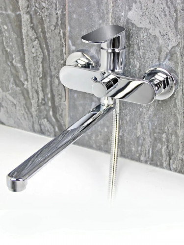 Смеситель для ванны Viko V-7305 универсальный Хром латунь на стену