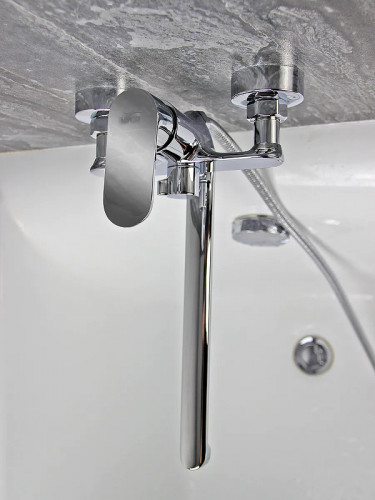 Смеситель для ванны Viko V-7305 универсальный Хром латунь на стену