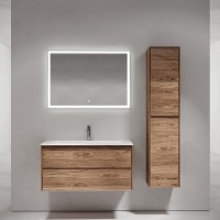 Тумба под раковину Sancos Marmi 2.0 100 MR2.0100ECH подвесная Дуб чарльстон МДФ / ЛДСП