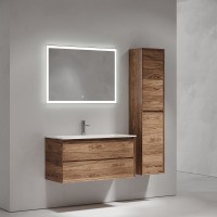 Тумба под раковину Sancos Marmi 2.0 100 MR2.0100ECH подвесная Дуб чарльстон МДФ / ЛДСП