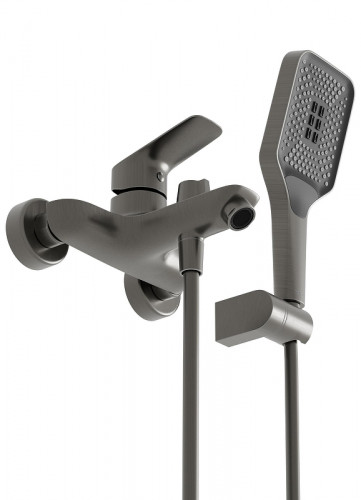 Смеситель для ванны BelBagno Due DUE-VASM-GM цвет Оружейная сталь