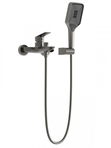 Смеситель для ванны BelBagno Due DUE-VASM-GM цвет Оружейная сталь