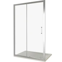 Душевая дверь Good Door Latte WTW-130-C-WE 130 профиль Белый стекло прозрачное