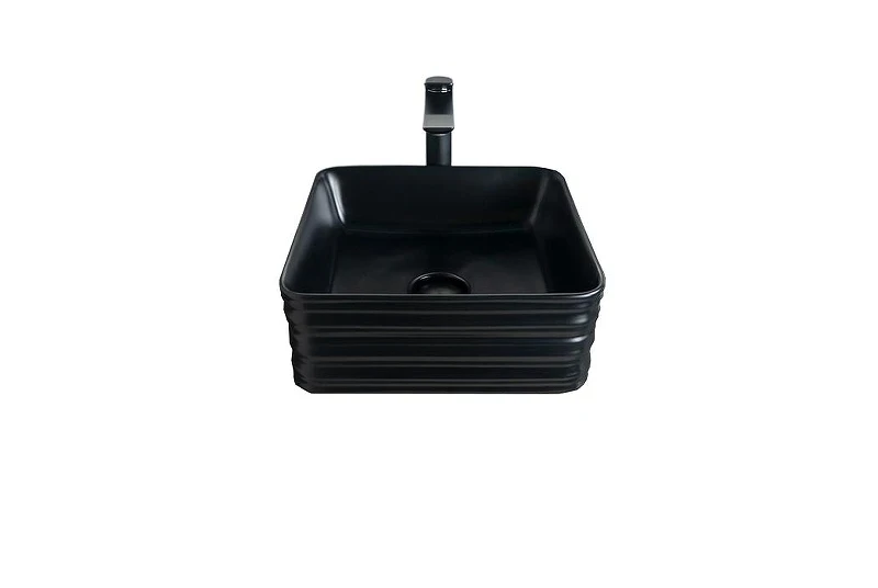 Раковина-чаша Gid Geometrico Bm965 38,5 53339 цвет Черный матовый