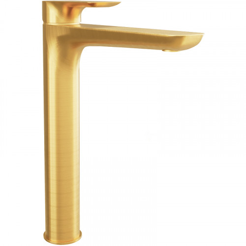 Смеситель для раковины Remer Infinity I11LBG Золото брашированное латунь