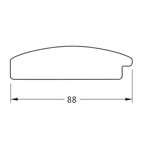Зеркало Evoform Exclusive-G 87х87 BY 4560 с гравировкой в багетной раме - Медная кольчуга 88 мм стекло