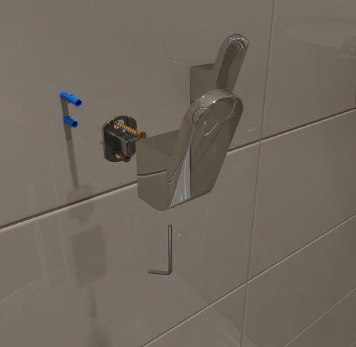 Крючок Altasan Лотос ЛТ10Х Хром