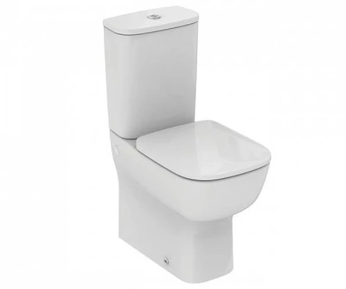 Унитаз-компакт Ideal Standard Esedra T282001+T318301 цвет Белый без бачка с сиденьем Микролифт