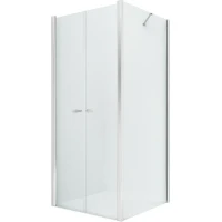 Душевой уголок New Trendy New Soleo Chrome 100х100 D-0146A/D-0093B профиль Хром стекло прозрачное