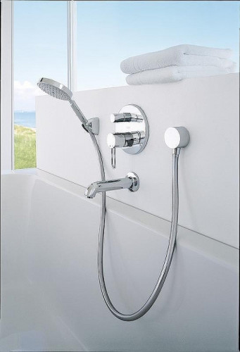Шланговое подключение Hansgrohe Fixfit S 26453990 Полированное золото