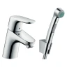 Смеситель для раковины Hansgrohe Focus 31926000 с гигиеническим душем цвет Хром