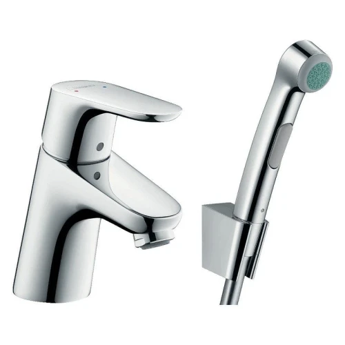 Смеситель для раковины Hansgrohe Focus 31926000 с гигиеническим душем цвет Хром