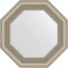 Зеркало Evoform Octagon 57х57 BY 3793 в багетной раме - Хамелеон 88 мм стекло