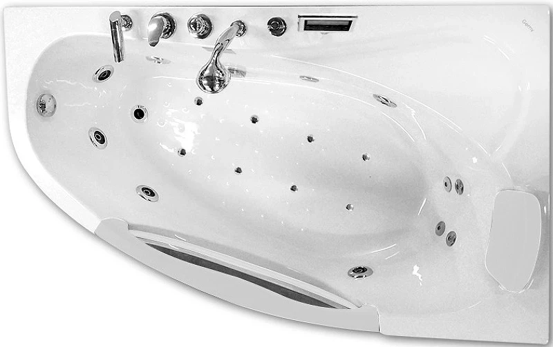 Акриловая ванна Gemy 171x99 G9046 II K R с гидромассажем