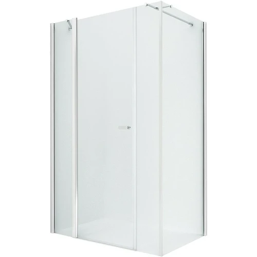 Душевой уголок New Trendy New Soleo Chrome 120х120 K-0648 профиль Хром стекло прозрачное