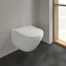 Унитаз Villeroy&Boch Subway 3.0 4670T901 подвесной цвет Белый с сиденьем Микролифт