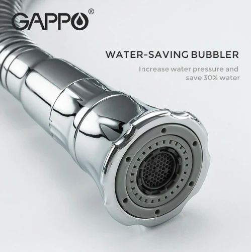Смеситель для кухни Gappo G89 G4089 Хром