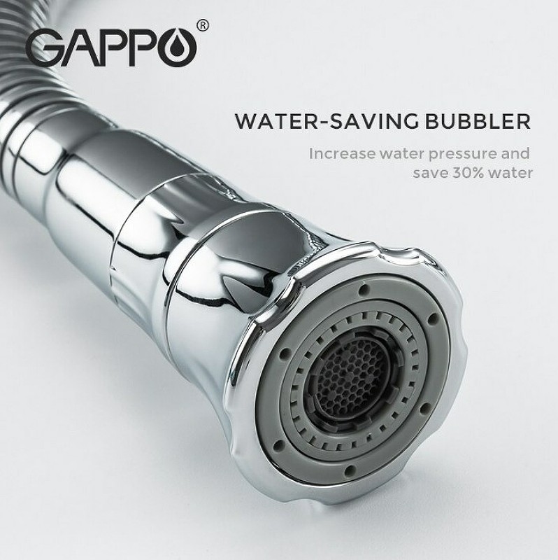 Смеситель для кухни Gappo G89 G4089 Хром