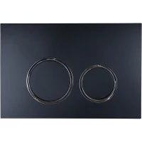 Клавиша смыва Esbano KRG-11MB ESINKRG11MB Черная матовая
