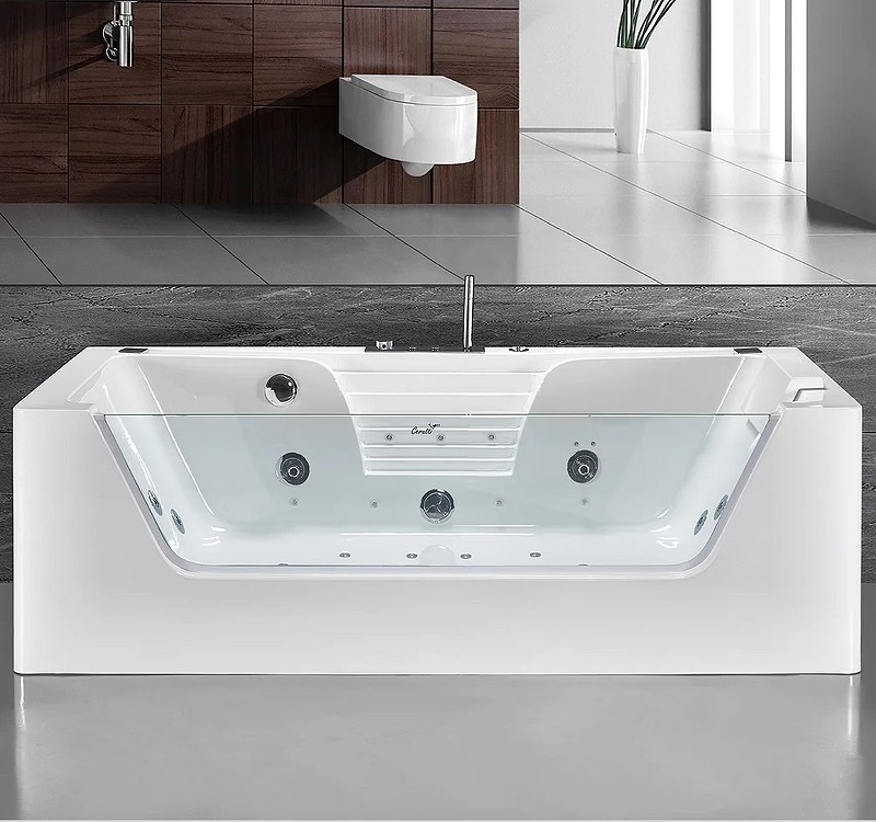 Акриловая ванна Ceruttispa 180x85 C-477-18A 9957 с гидромассажем