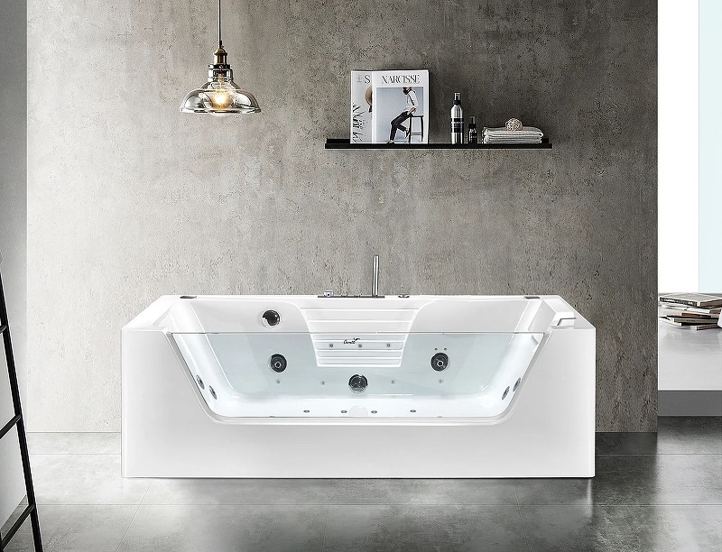 Акриловая ванна Ceruttispa 180x85 C-477-18A 9957 с гидромассажем