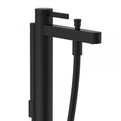 Смеситель для ванны Hansgrohe Finoris 76445670 Черный матовый