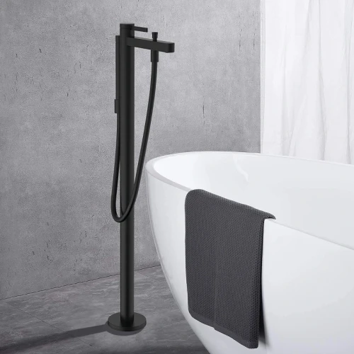 Смеситель для ванны Hansgrohe Finoris 76445670 Черный матовый