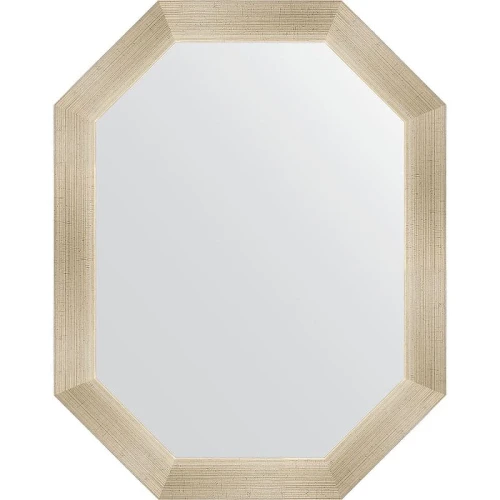 Зеркало Evoform Octagon 55x70 BY 7042 в багетной раме - Травленое серебро 59