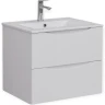 Тумба с раковиной Bond Cube 60 T01605-S05W подвесная Белая матовая МДФ / ЛДСП