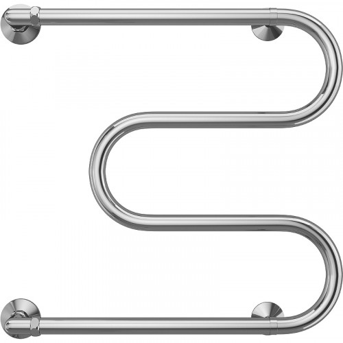 Водяной полотенцесушитель Terminus М-образный (3/4) 600х500 4620768880537 Хром, боковое подключение, G 3/4" НР