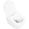 Унитаз BelBagno Tre BB8001CHR/SC подвесной с сиденьем Микролифт фаянс подвесной