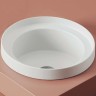 Раковина Artceram Fuori 40 TFL032 01 00 Белая фарфор полувстраиваемая