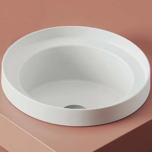 Раковина Artceram Fuori 40 TFL032 01 00 Белая фарфор полувстраиваемая
