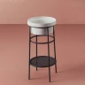 Раковина Artceram Fuori 40 TFL032 01 00 Белая фарфор полувстраиваемая