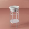 Раковина Artceram Fuori 40 TFL032 01 00 Белая фарфор полувстраиваемая
