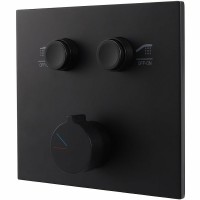 Смеситель для душа Vincea VSCV-421MB Черный матовый латунь встраиваемый