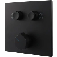 Смеситель для душа Vincea VSCV-421MB Черный матовый латунь встраиваемый