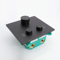 Смеситель для душа Vincea VSCV-421MB Черный матовый латунь встраиваемый