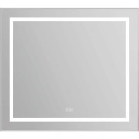 Зеркало BelBagno Kraft 88.5 SPC-KRAFT-885-785-TCH-WARM с подсветкой с подогревом Сатин с сенсорным выключателем стекло