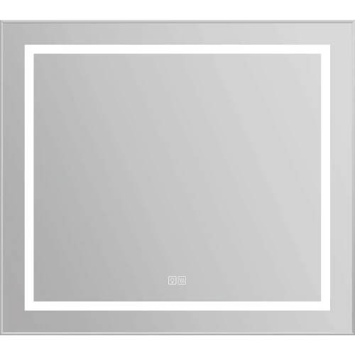 Зеркало BelBagno Kraft 88.5 SPC-KRAFT-885-785-TCH-WARM с подсветкой с подогревом Сатин с сенсорным выключателем стекло