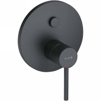 Смеситель для душа Kludi Bozz 386593976 Черный матовый латунь встраиваемый