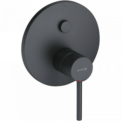 Смеситель для душа Kludi Bozz 386593976 Черный матовый латунь встраиваемый