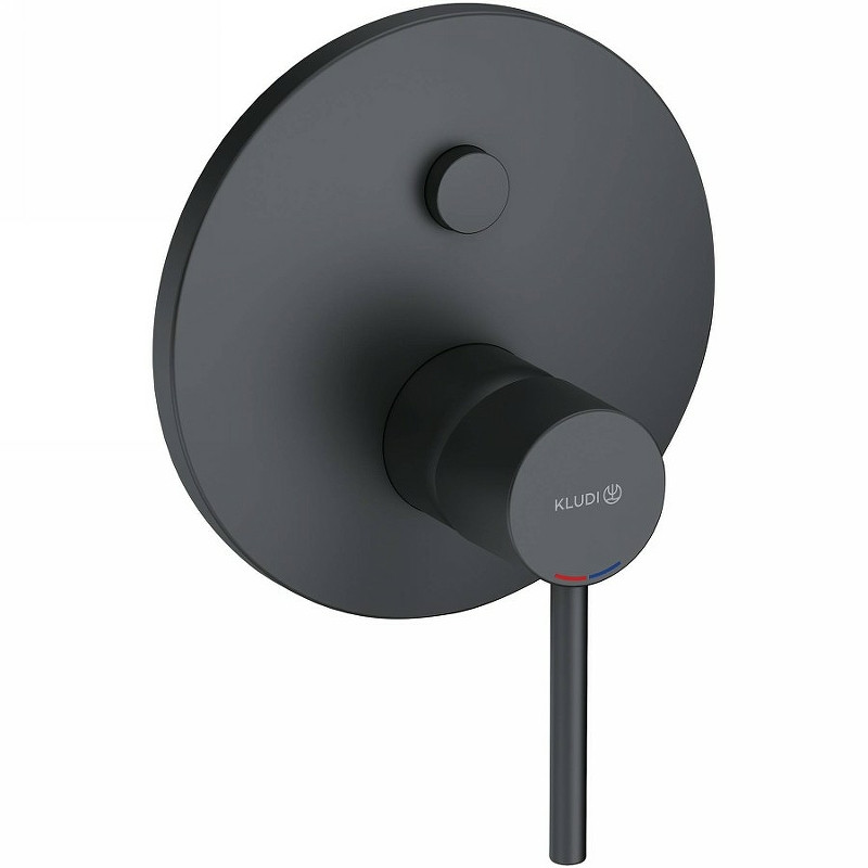 Смеситель для душа Kludi Bozz 386593976 Черный матовый латунь встраиваемый