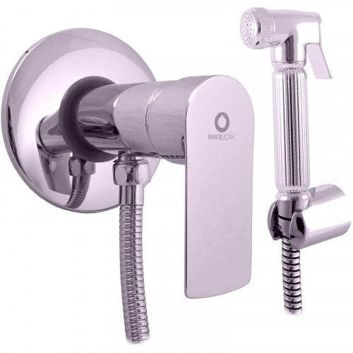 Гигиенический душ со смесителем Rav Slezak Vltava VT447/1 Хром латунь на стену