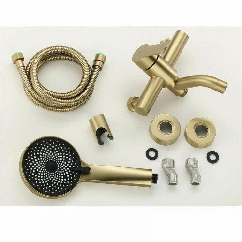 Смеситель для ванны Fmark FS8206C цвет Золото матовое