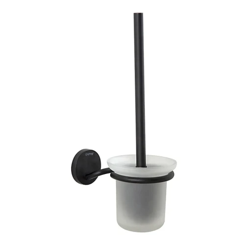 Ершик для унитаза Gappo G30710-6 цвет Черный матовый