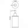 Дозатор для жидкого мыла WasserKRAFT Rossel K-5799 Белый