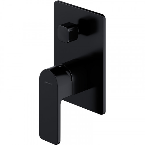 Смеситель для душа Omnires Baretti BA7835BL Черный матовый латунь встраиваемый